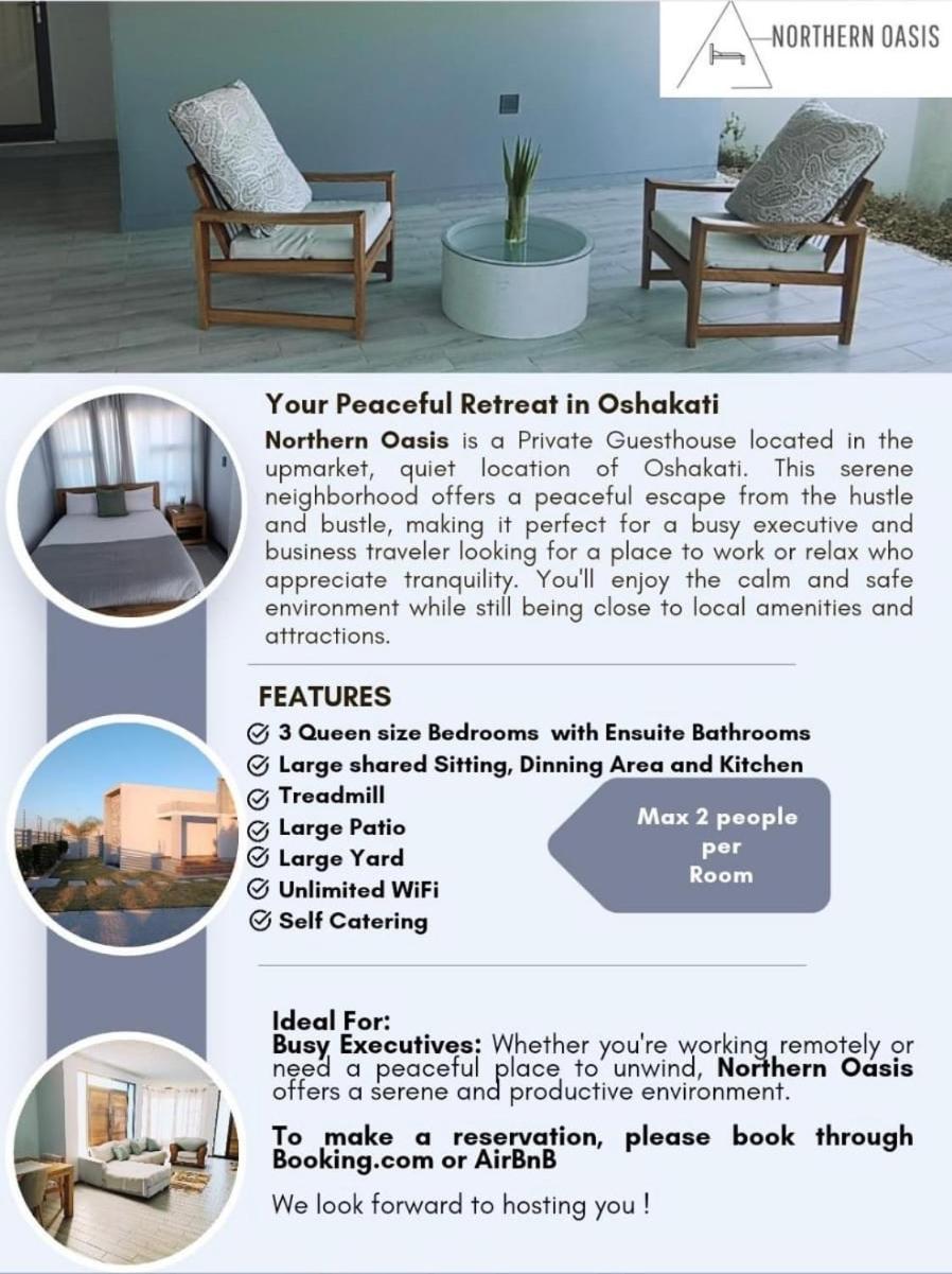 Hotel Northern Oasis à Oshakati Extérieur photo
